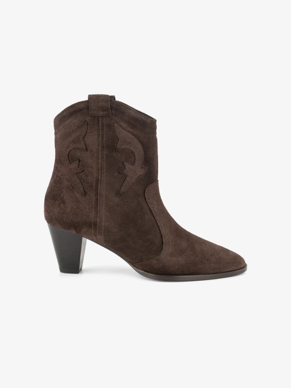Stiefelette "Casey" schokobraun