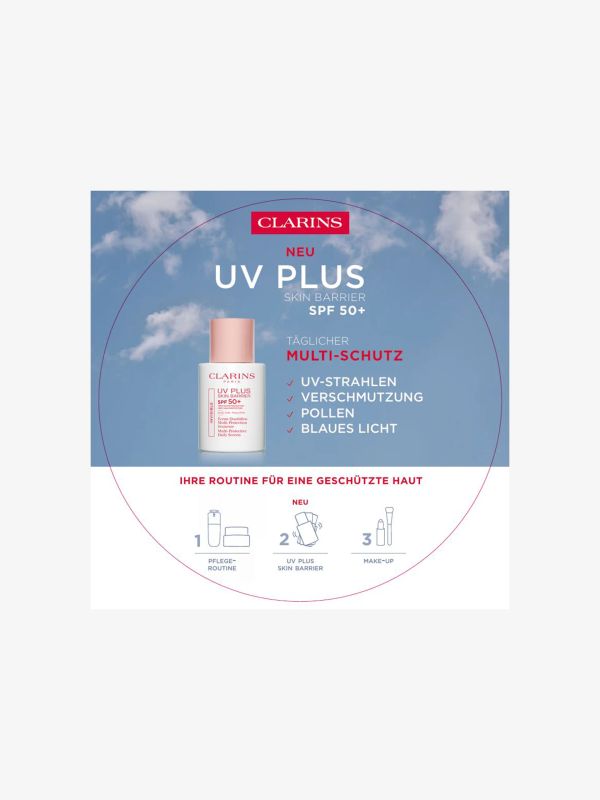 UV Plus Barrière cutanée SPF 50+ - Écran Quotidien Multi-Protection, CLARINS