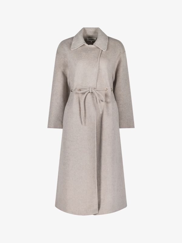 Manteau "Kate" gris clair