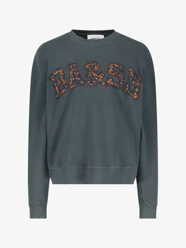 Sweatshirt "Brad" silberfarben