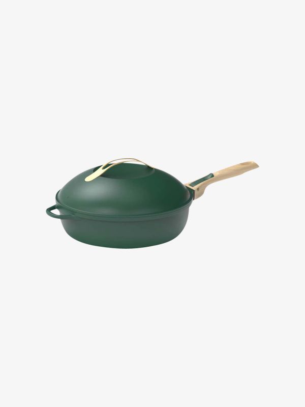 Bratpfanne mit Deckel FABULOUS grün