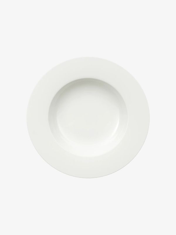 Assiette à soupe ROYAL blanc