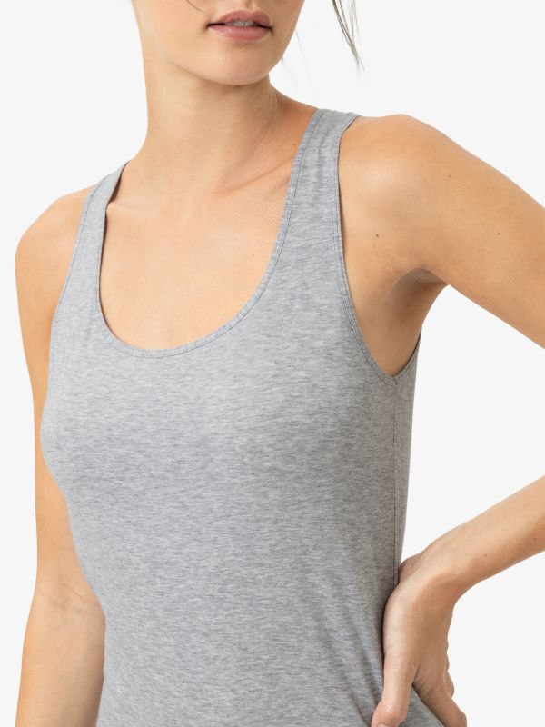 Top Cotton Pure mélange de gris, MEY