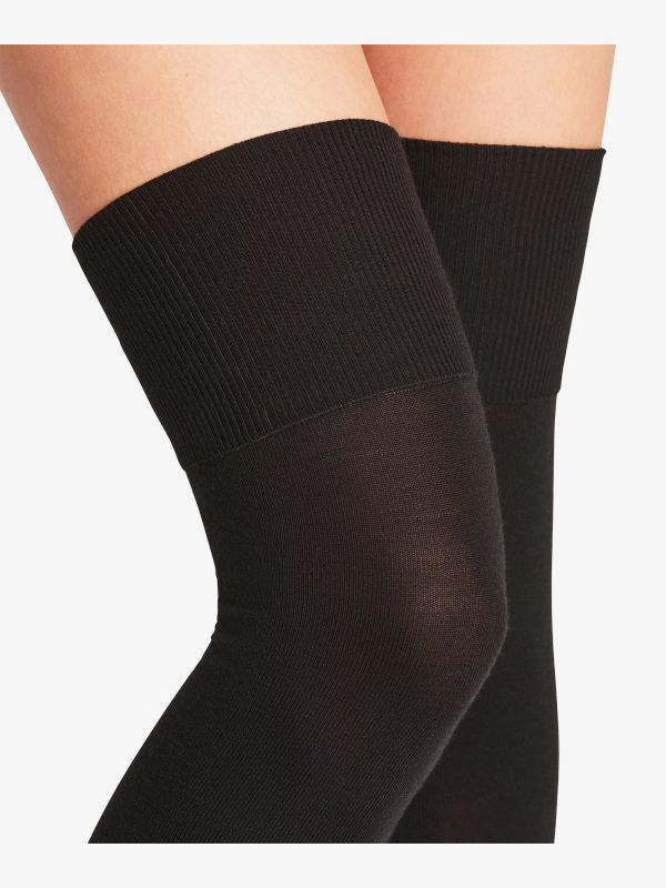 Strümpfe "Softmerino" schwarz, FALKE