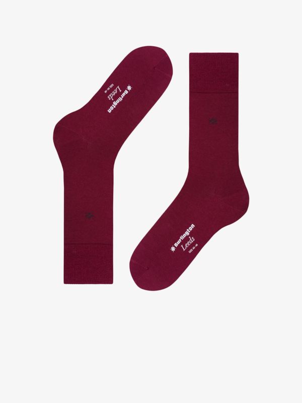 Chaussettes "Leeds" rouge, BURLINGTON