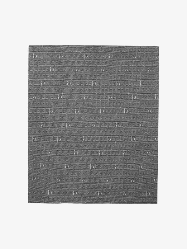 Wohndecke  grau melange