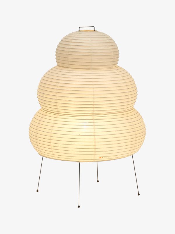 Lampe de table AKARI raphia