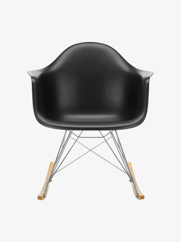 Chaise à bascule Eames noir