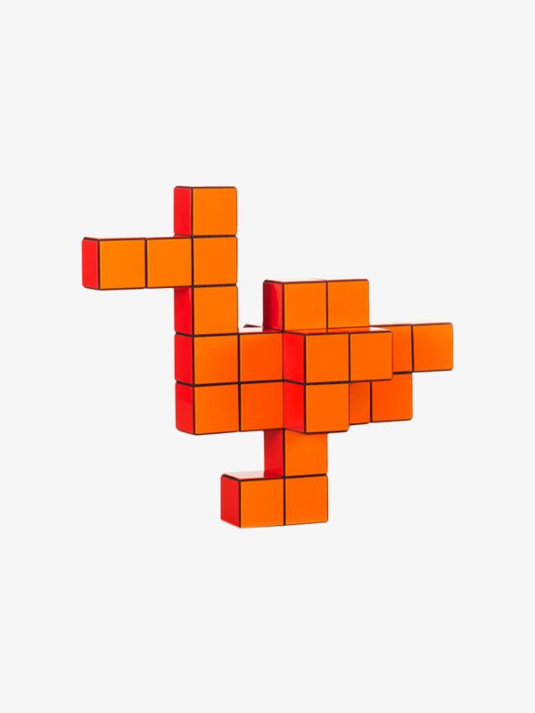 Figurine décorative Panton Cubes orange
