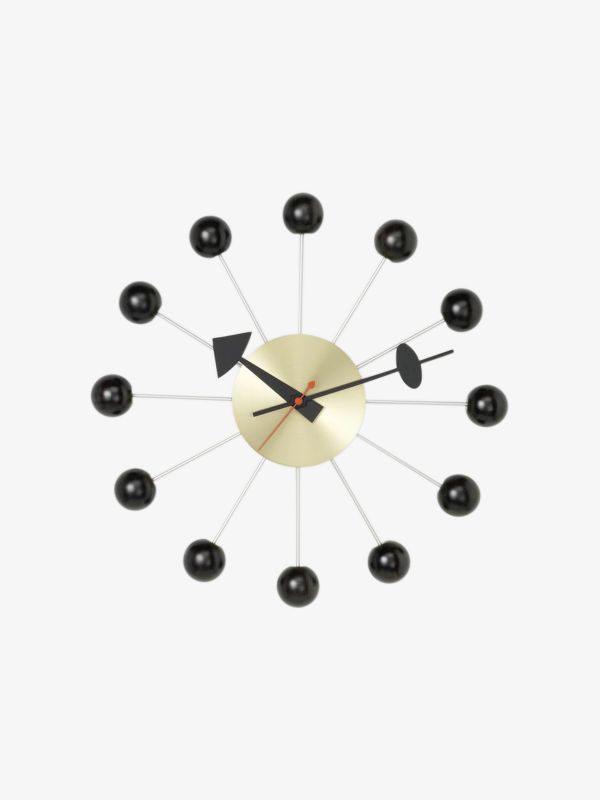 Horloge murale BALL CLOCK noir