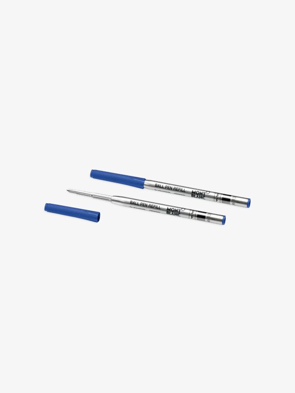 Mines de rechange stylo bille bleu
