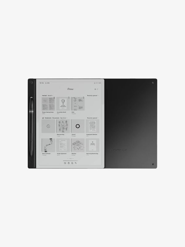 Carnet de notes numérique avec stylo noir, MONTBLANC