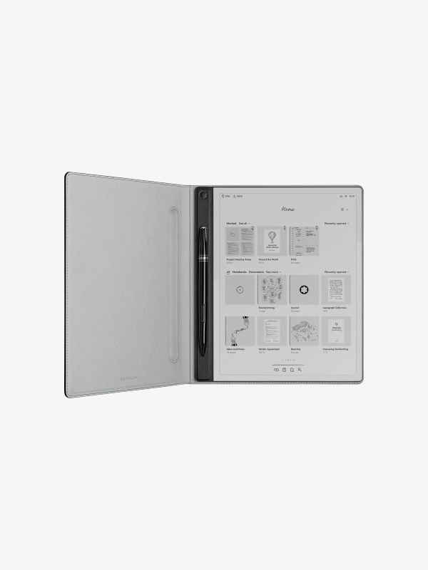 Carnet de notes numérique avec stylo noir, MONTBLANC