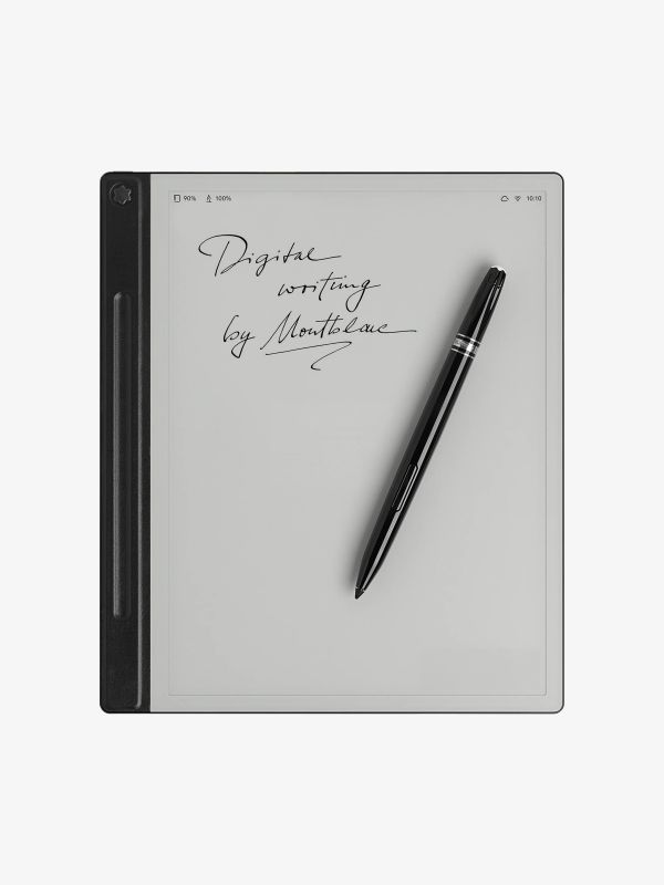 Carnet de notes numérique avec stylo noir, MONTBLANC