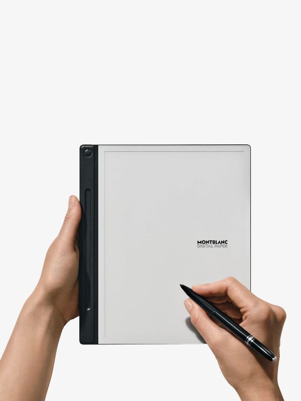 Carnet de notes numérique avec stylo noir, MONTBLANC
