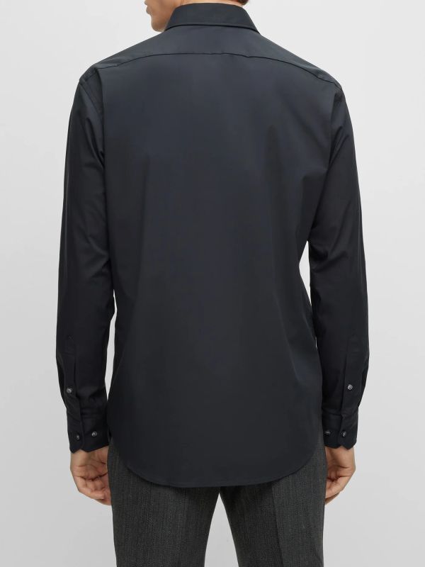 Chemise casual  noir, BOSS