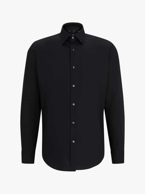 Chemise casual noir