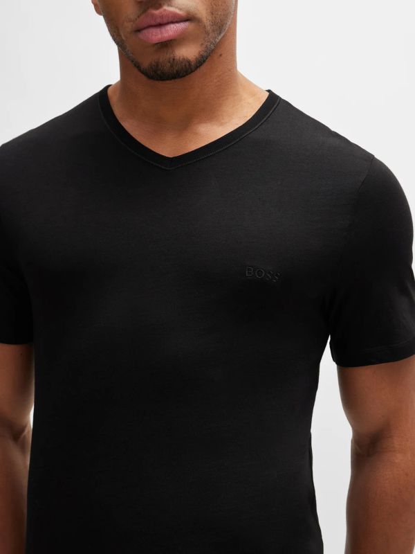 T-Shirt  noir, BOSS