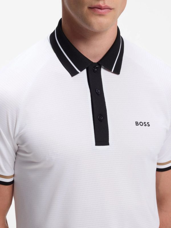 Polo Shirt  blanc, BOSS