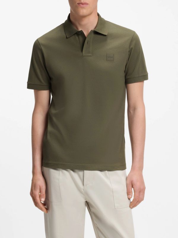 Poloshirt khaki, BOSS