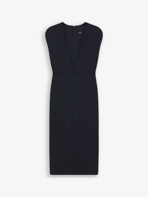 Robe bleu foncé