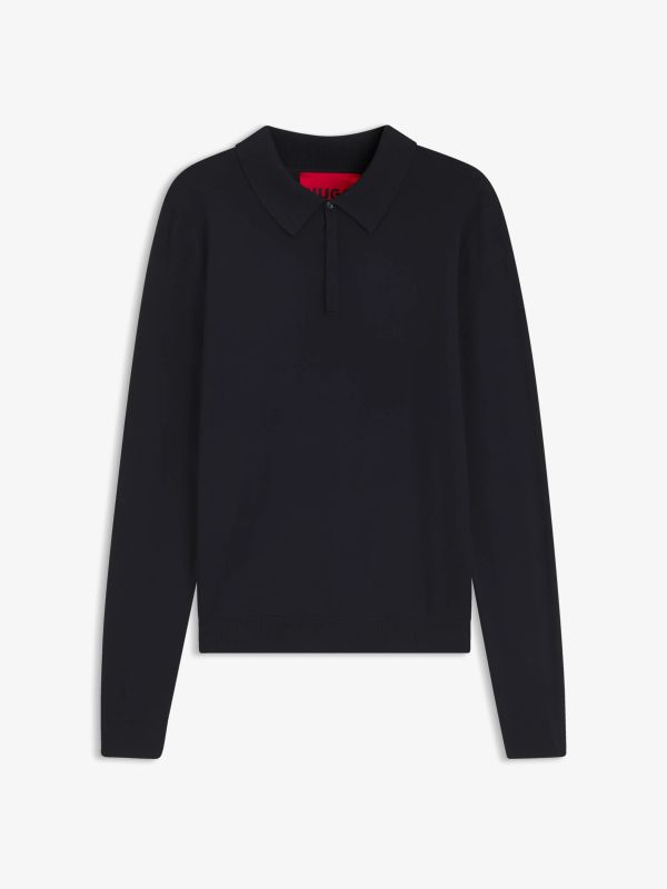 Pull  rayé bleu foncé