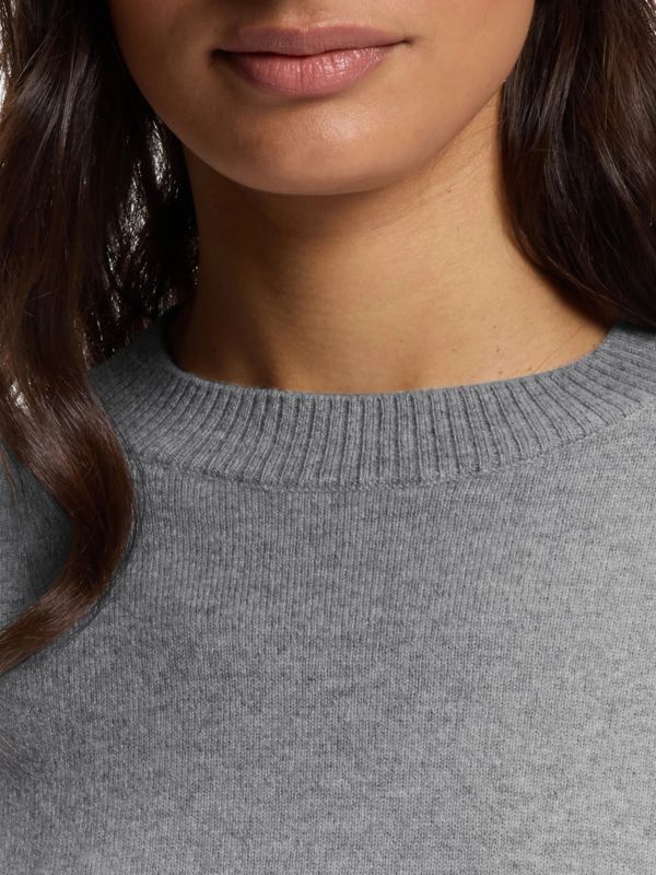 pull en tricot  gris, BOSS