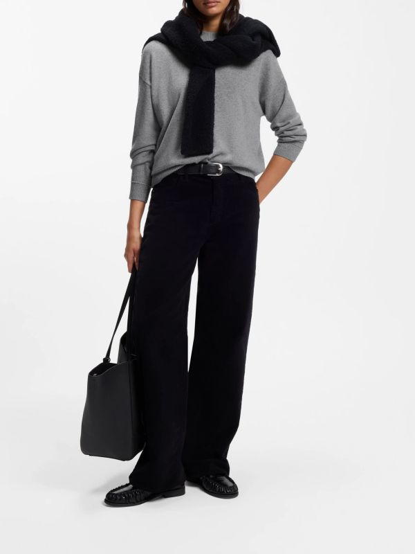 pull en tricot  gris, BOSS