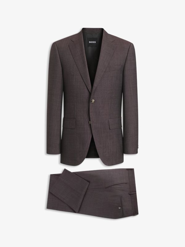 Costume d'homme brun
