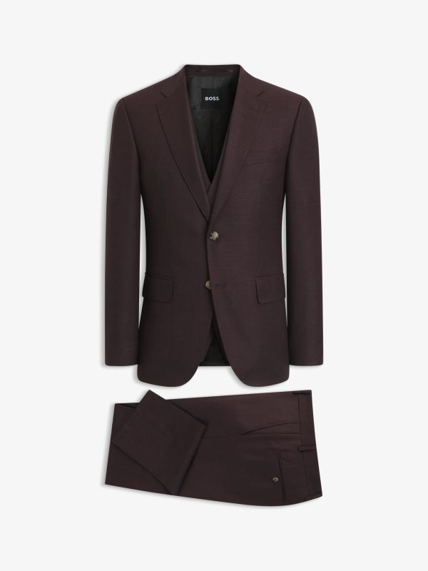 Costume d'homme brun