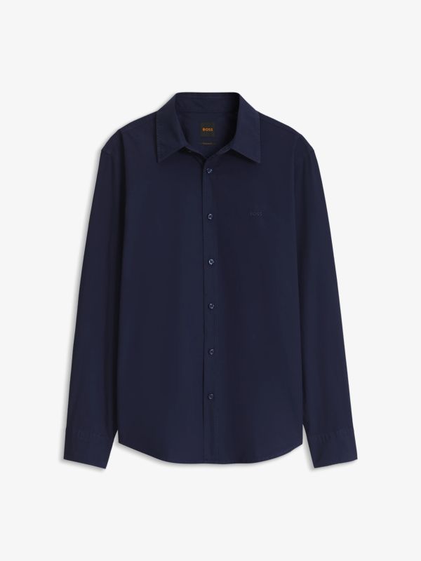 Chemise bleu foncé