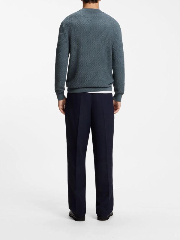 Strickpullover dunkelgrau, HUGO