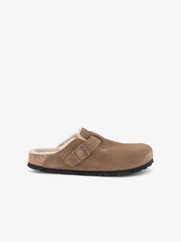 Slides "Boston Shearling" braun