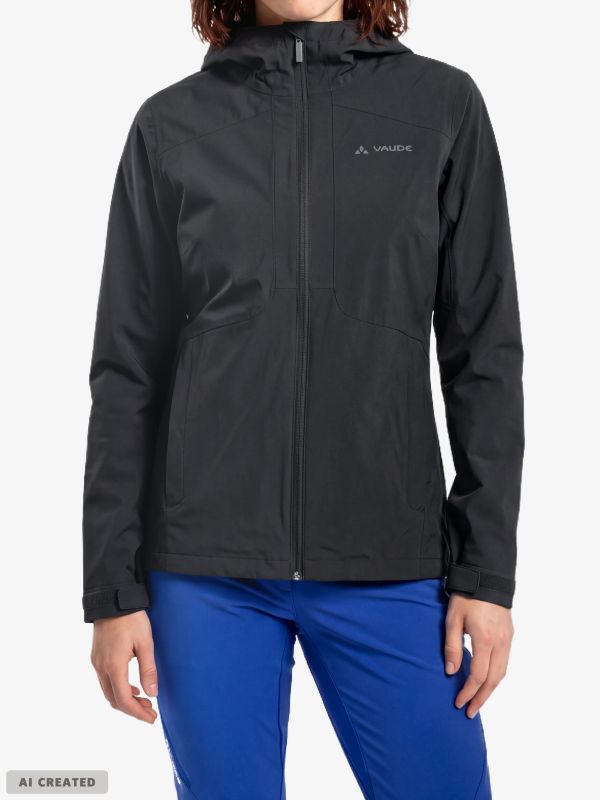 Veste Morkon Wool Jacket noir, VAUDE