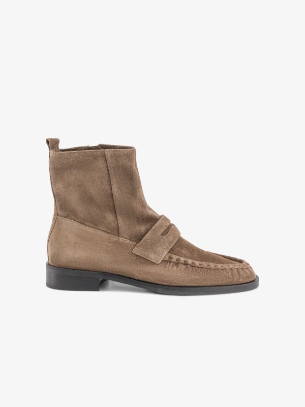 Stiefelette braun