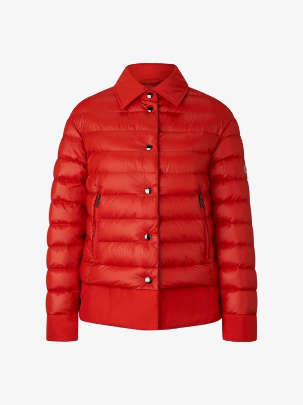 Veste en duvet  rouge