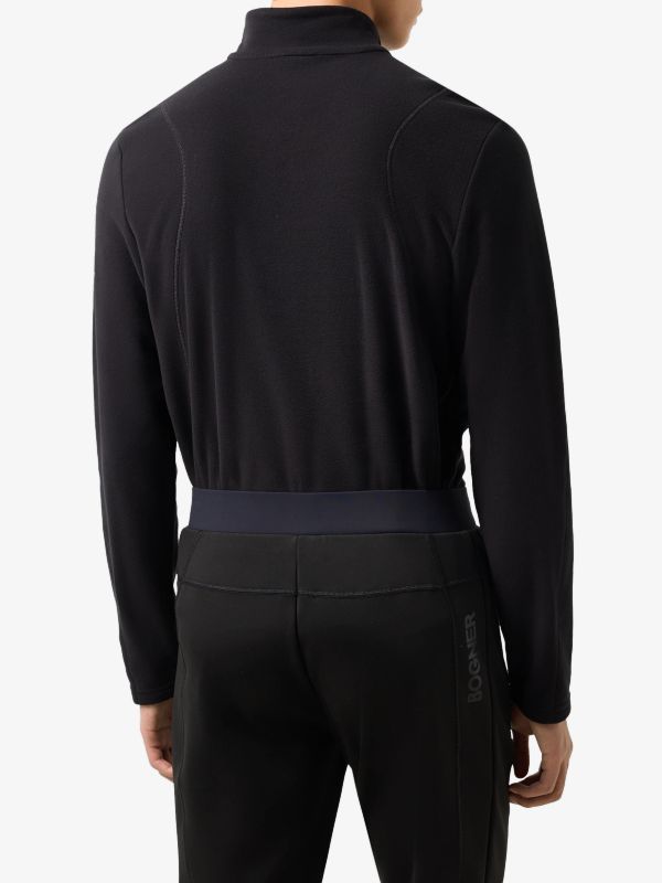 Langarmshirt schwarz, BOGNER