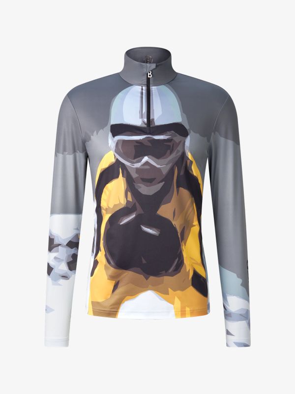 Langarmshirt grau