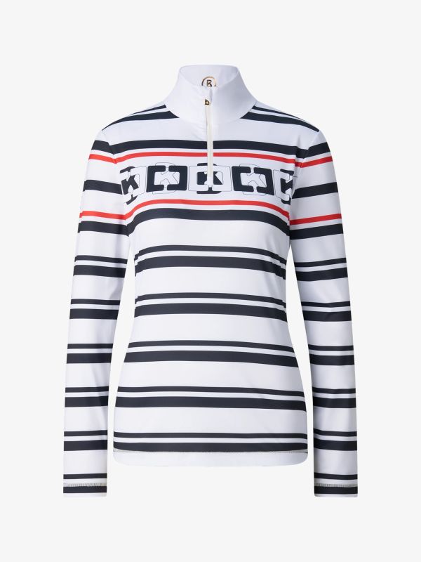 Langarmshirt weiss