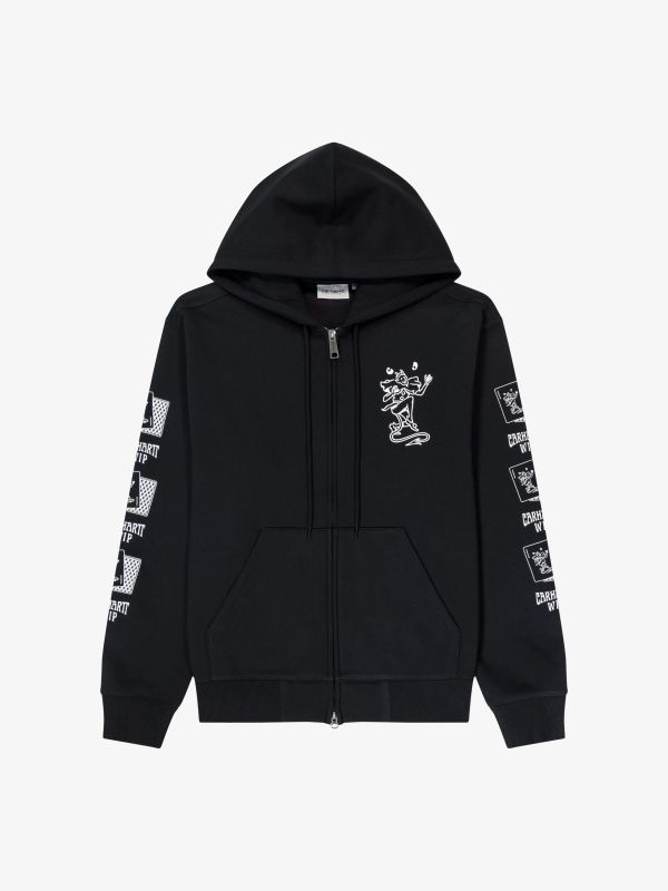 Veste de survêtement "Playing Cards" noir