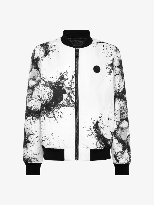 Jacke weiss
