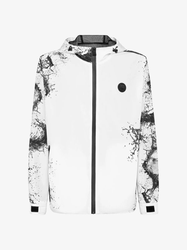 Windjacke weiss