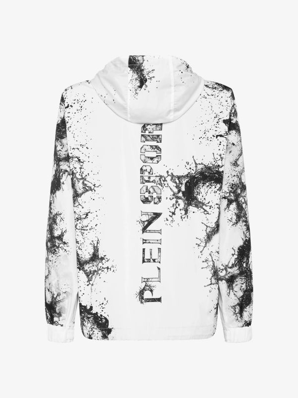 Windjacke weiss, PLEIN SPORT