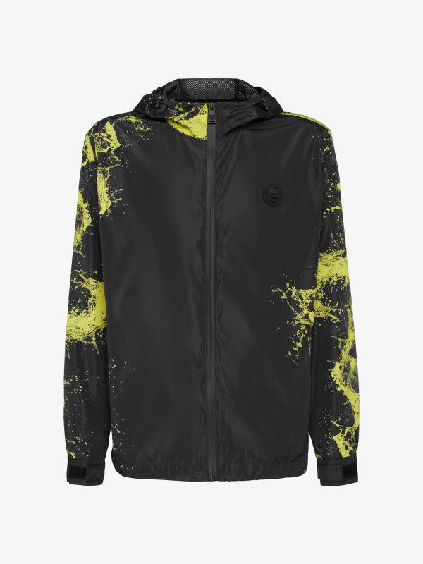 Windjacke schwarz