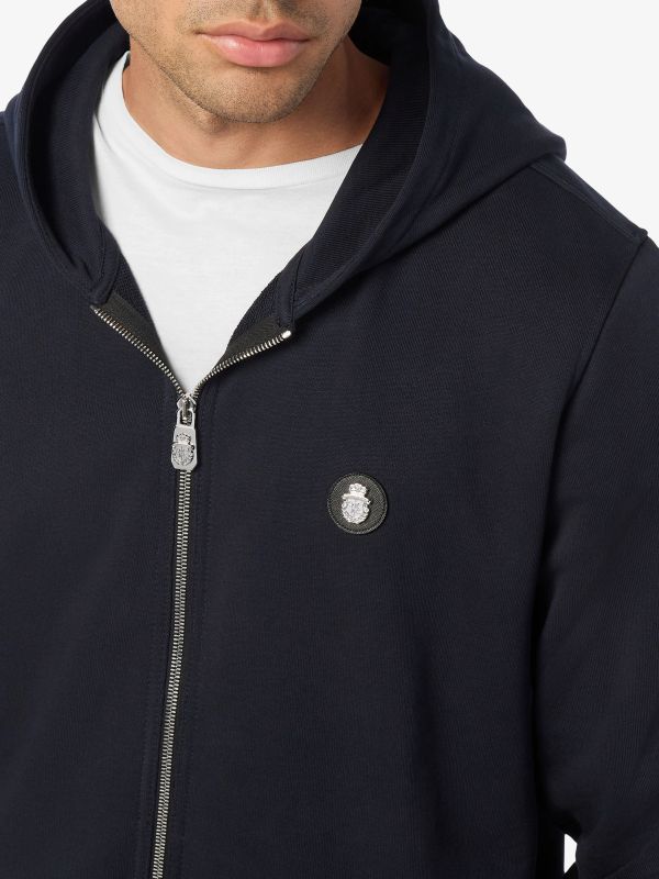 Sweatjacke navy, BILLIONAIRE