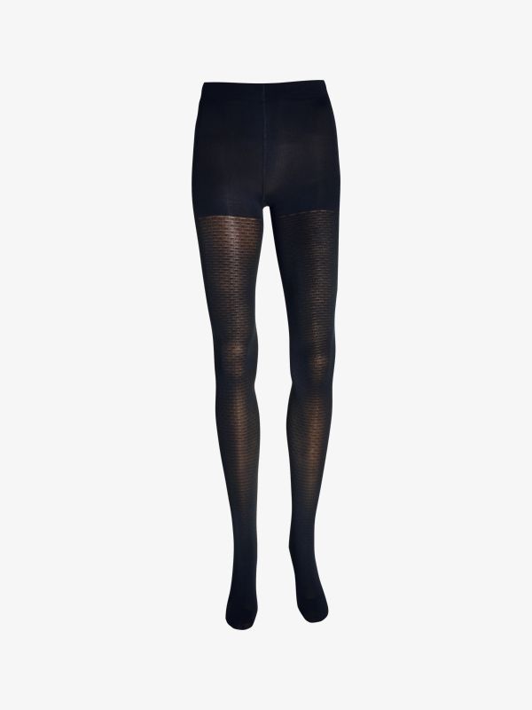 Kniesocken Knee-High Vichy schwarz