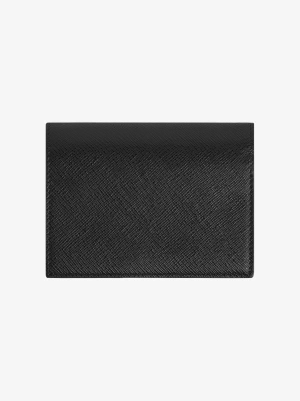 Portefeuilles KOMPAKT 6 CC SARTORIAL noir, MONTBLANC