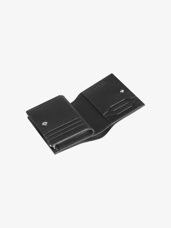 Portefeuilles KOMPAKT 6 CC SARTORIAL noir, MONTBLANC