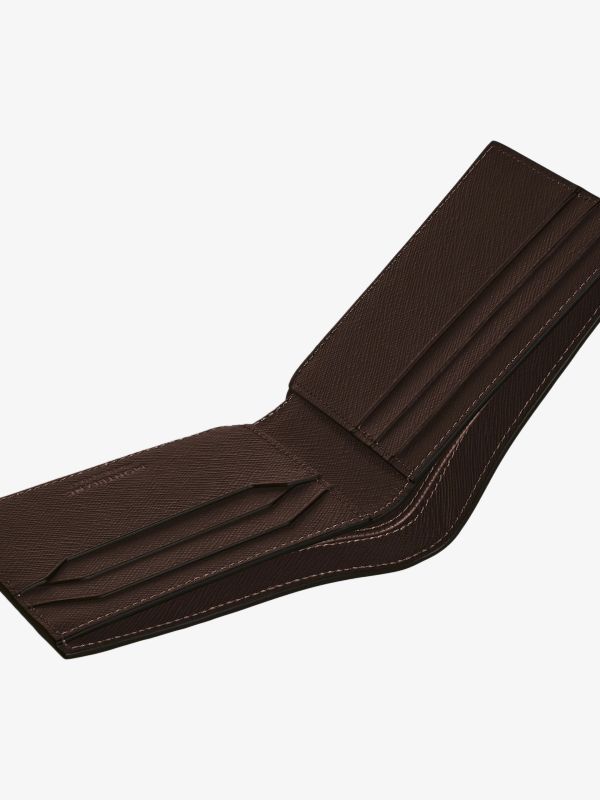 Portefeuilles 6CC noir denim, MONTBLANC