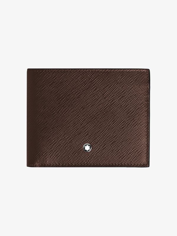 Portefeuilles 6CC noir denim